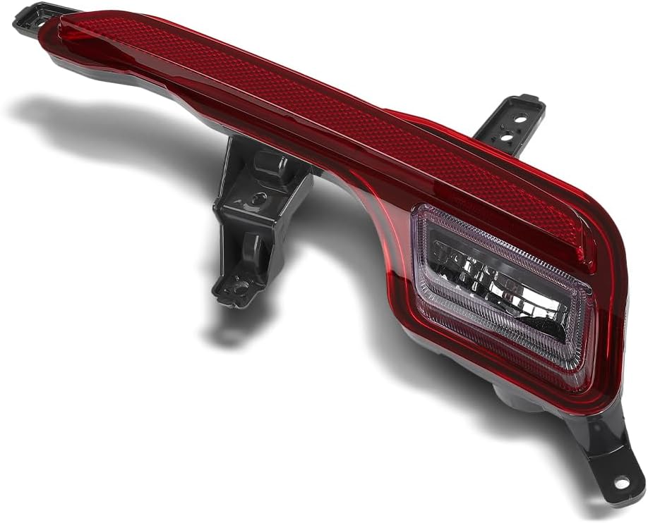 CNNELL Back Up Light Assembly Passenger Right Side Compatible with Kia Sorento 2021-2023 Fit Models With Sport Design Bumper 92406P2000, KI2893104, 92406-P2000 Red