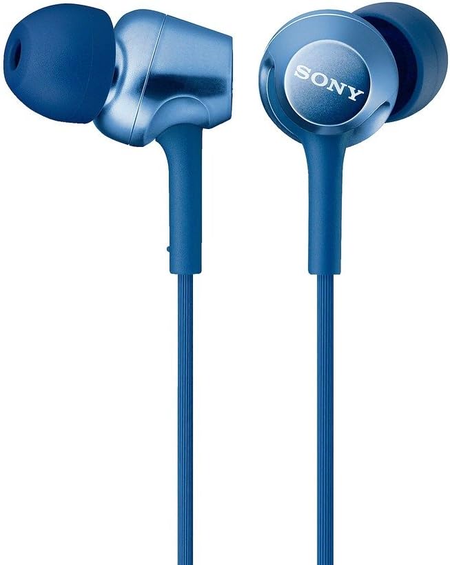 SONY MDR-EX250 / LI (Blue) In-ear Stereo Headphones (Japan Import)