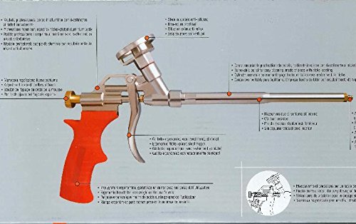 Pistolet à mousse polyuréthane kapriol pour isoler facilement vos fenêtres et cloisons