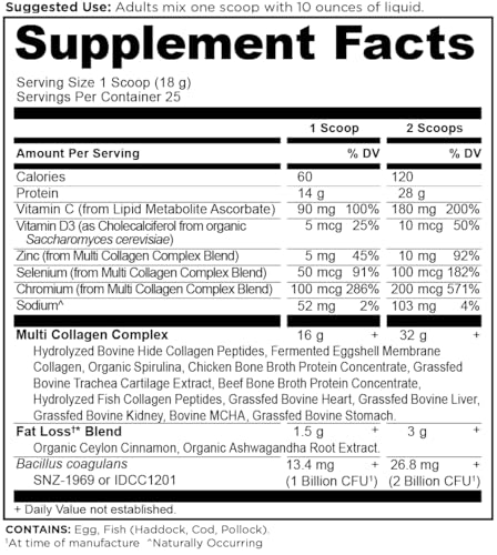 Ancient Nutrition Advanced Hydrolyzed Multi Collagen Peptides, Lean - image 9