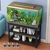 Aquarium-Ständer für Aquarien, mehrstöckiges Terrarien-Gestell mit rollenden Rädern, stabiles Haustier-Tankregal für Reptilienzüchter und kommerzielle Nutzung