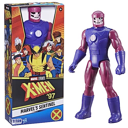 Image of Marvel Titan Hero Series X-Men Sentinel Action Figure, 14-Inch-Scale, Super Hero Toys, Kids Ages 4 and Up