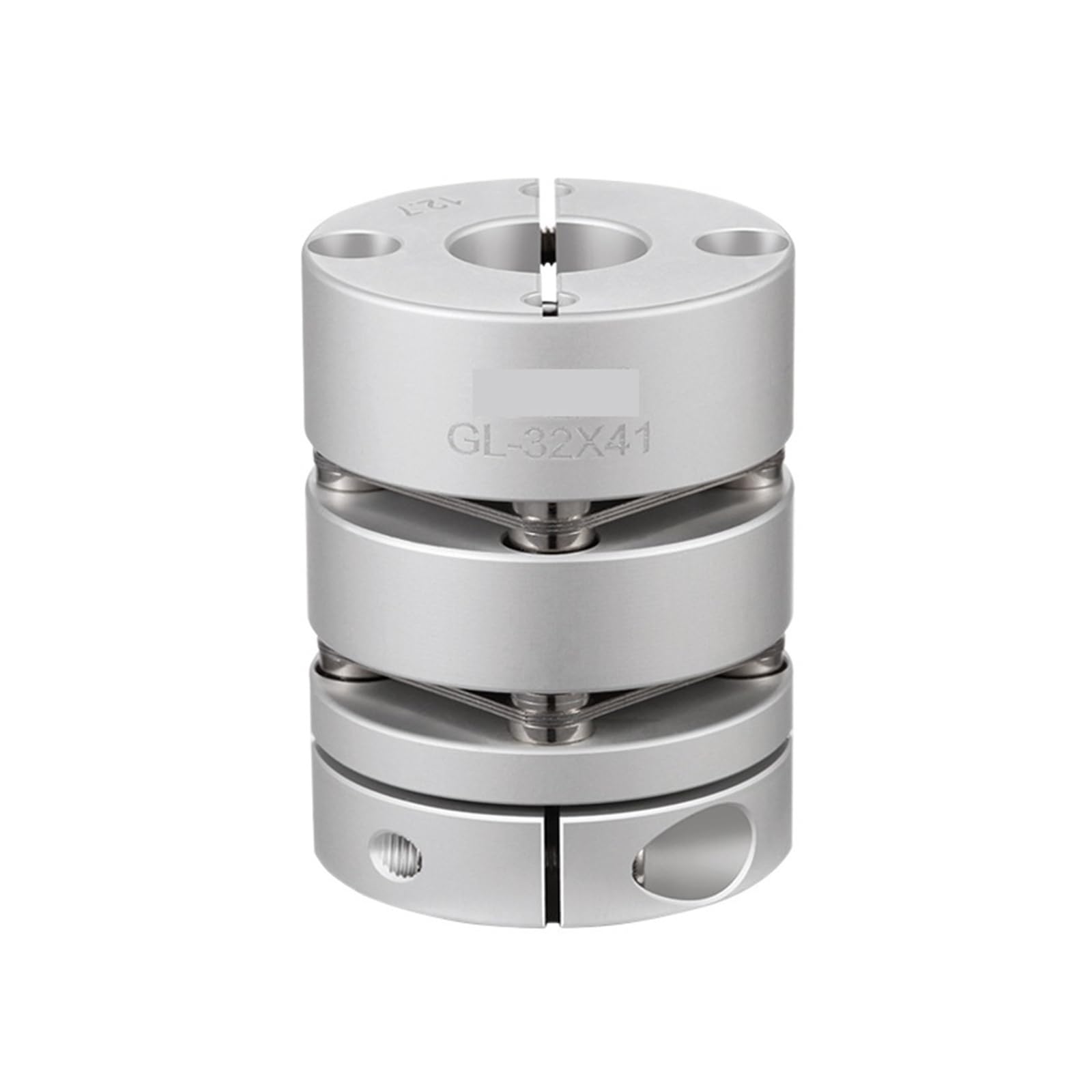 GL D32 L41 Double Diaphragm Inner bore 5-14 Coupling disc Elastic torsionally Flexible Quick Release Coupling Cheerfully (Size : 12x14)
