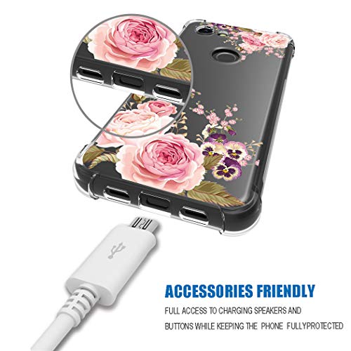 Coque souple Google Pixel 3a fleurs protection fine anti-rayures - 5