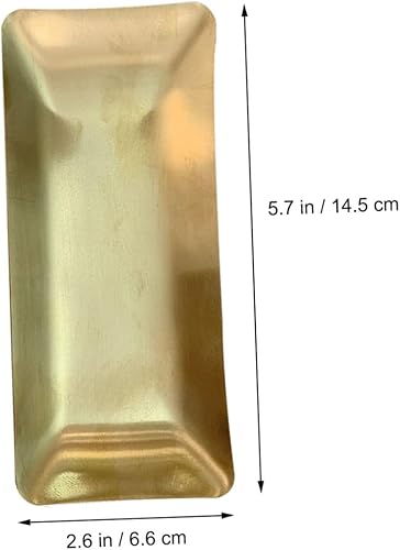 Miniatura 9 de Cabilock 1 bandeja de joyería de acero inoxidable 304, oro