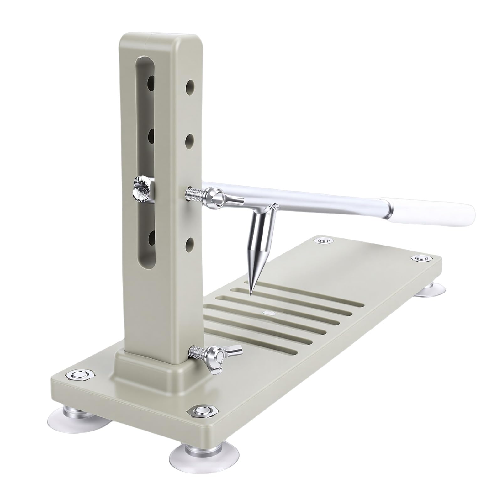 Kit Herramientas para Abrir Ostras, Máquina Ajustable para Abrir Ostras, Herramienta Acero Inoxidable para Almejas, Incluye Cuchillos, Guante y Abrazadera en G
