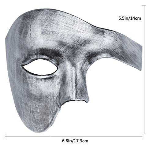Image of Coddsmz Couples Masquerade Mardi Gras Christmas Venetian Cosplay Costume Halloween Party Mask Set