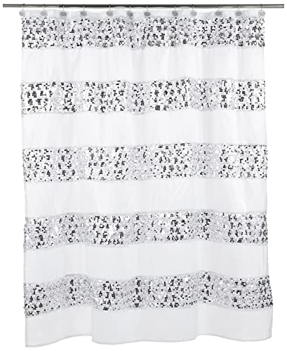 Popular Bath 13pc Sinatra Bathroom Shower Curtain