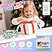 Instant Print Camera for Kids, Christmas Birthday Gifts for Girls Boys Age 3-15, 1080P Selfie Portable Digital Video Camera with 32GB SD Card, 3-Colored Print Paper- Pink