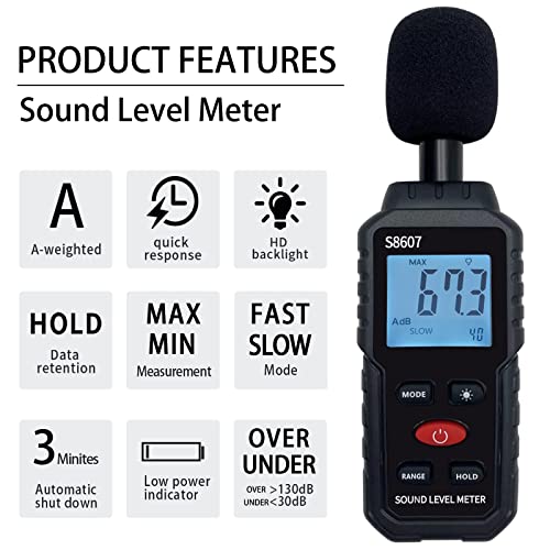 Soonkoda 9999 Digital Sound Level Meter,Sound Meter thumb #1