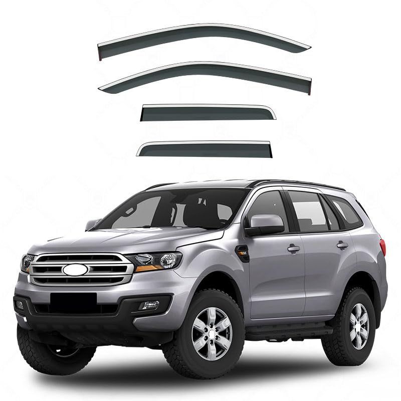 Déflecteurs de vent pour Ford Everest : roulez vitres ouvertes sous la pluie