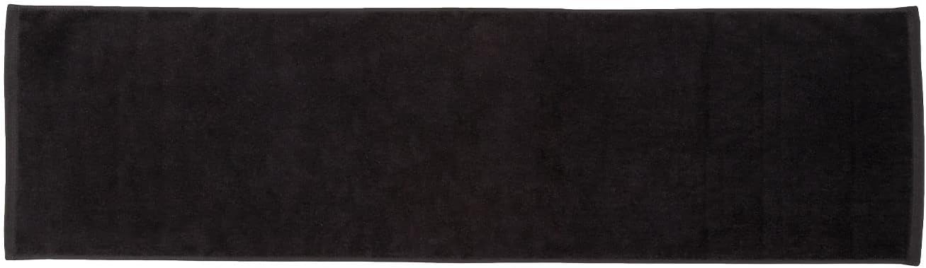 Premium 100% Cotton Terry-Velour Fitness-Towel, 12x 44 Towel for Sports, Gym, Yoga, Pilates, Hiking