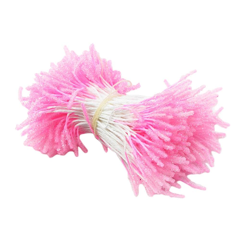 Enakshi 300 Pieces Multicolor Flower Stamens Double Buds Artificial Flower Pink-image-29