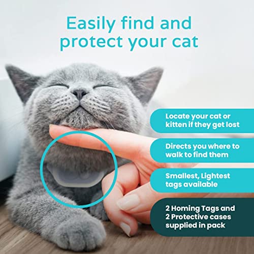 Tabcat Homing Tags V2 Pet Cat/Kitten Tracker – New Longer Range & Smaller More Accurate Than Gps #TOP2
