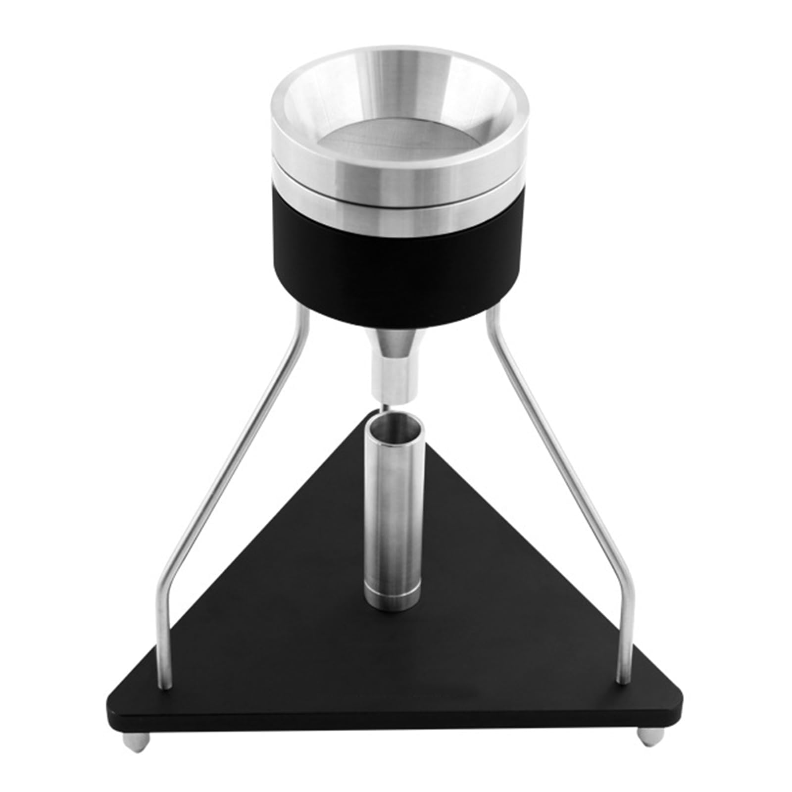 Este medidor de Densidad aparente para Polvos, probador de Densidad apilable con Malla de Filtro de Acero Inoxidable, Cilindro de medición de 30 ml - Adecuado para Metal, Cemento, Tierra