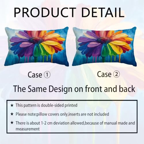 Housse de coussin extérieur imperméable en lin de qualité supérieure - 7