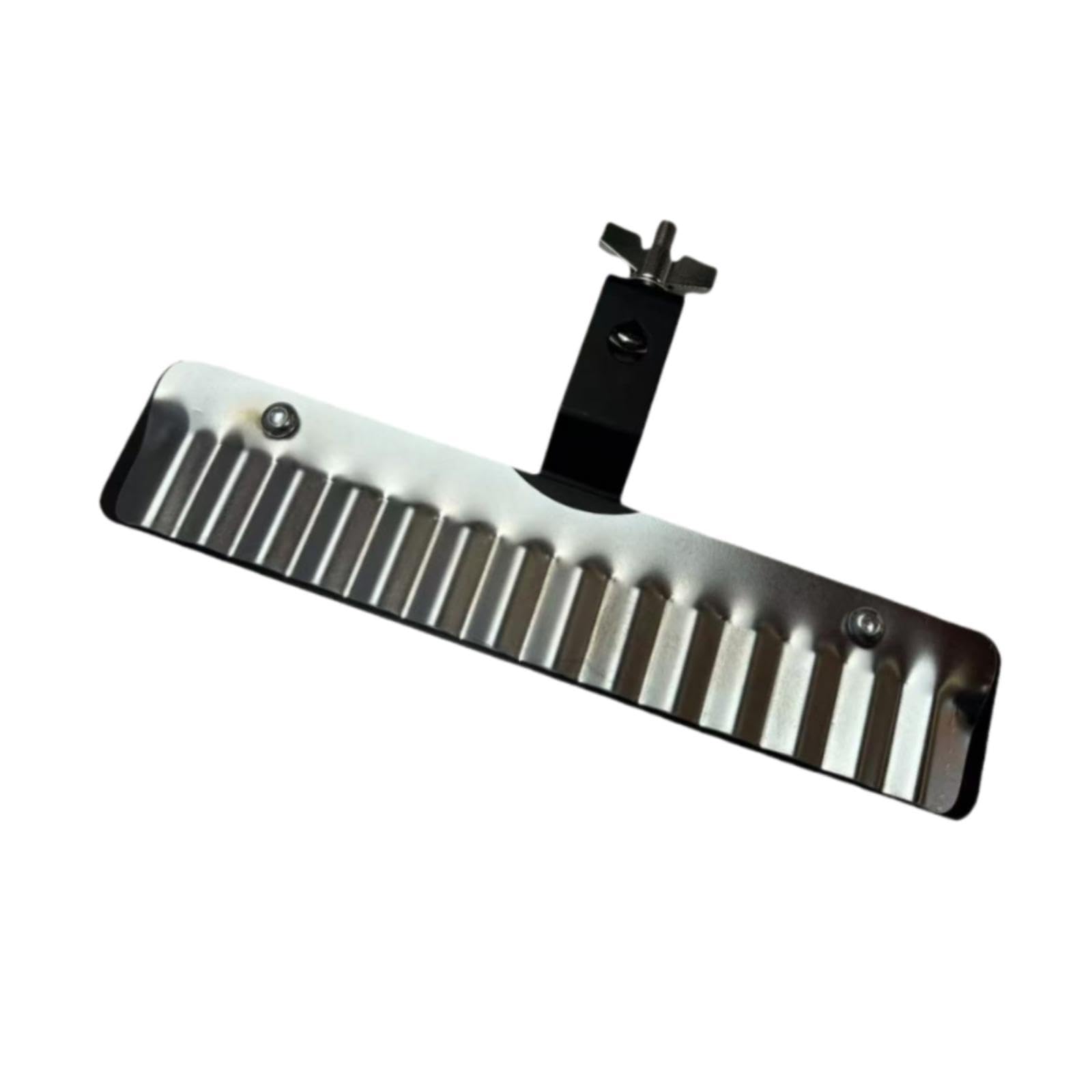 Colcolo Superficie de juego de acero para percusión Crasher, accesorio profesional con efectos de sonido nítidos para escenarios, ejercicios, prácticas y, L