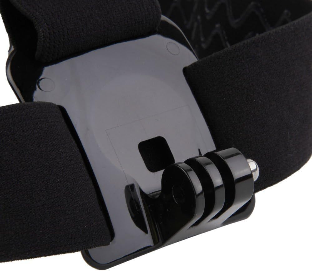 Head Strap Mount for gopro Hero 13/12 / 11/10 / 9/8 / 7/6 / 5/4 β Adjustable Head Belt with Action Camera Mount for POV Shooting, Compatible with DJI & Insta360 4
