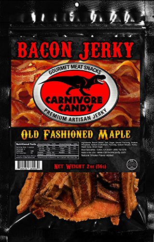 Carnivore Candy Bacon Jerky 5 Flavor Sampler Pack