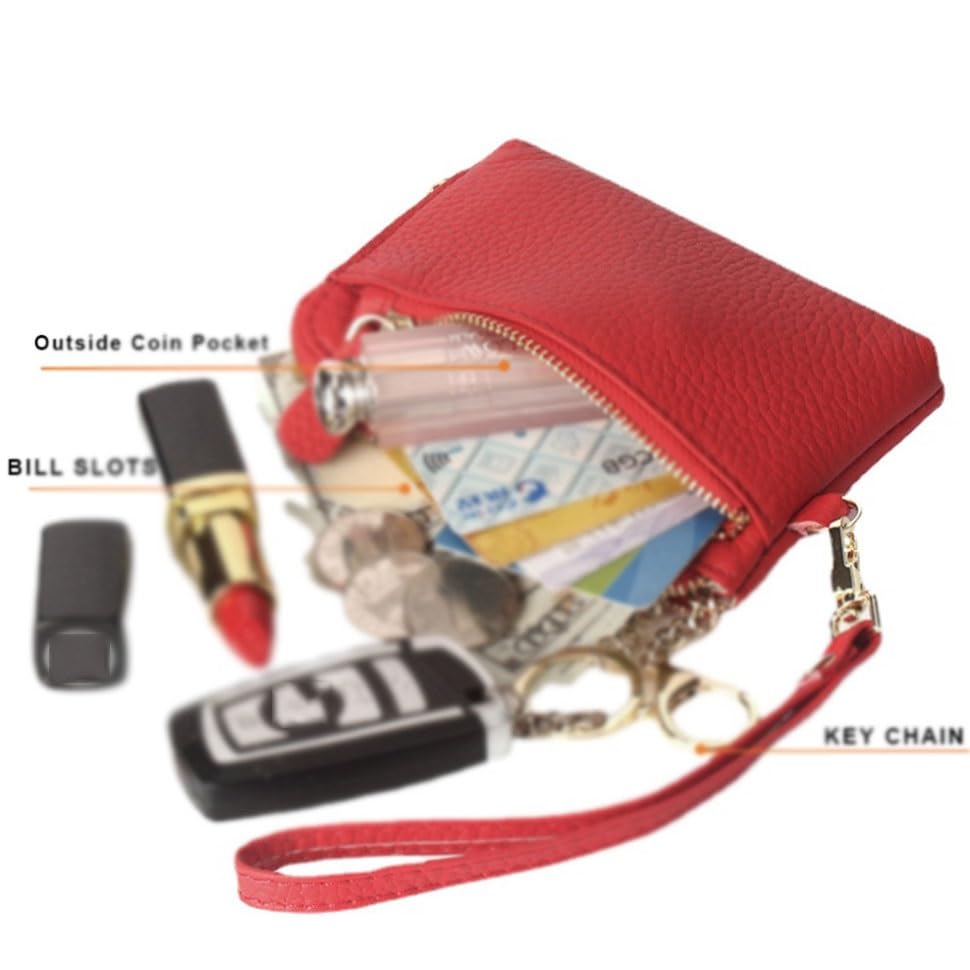 Women Leather Wallet Blocking Credit Card Holder(D)4