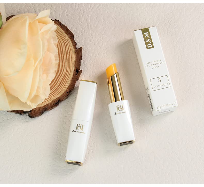 Miniatura 2 de Bálsamo labial hidratante acondicionador de labios calmante hidratante cuidado de labios mantequilla de labios 0.12 oz naranja