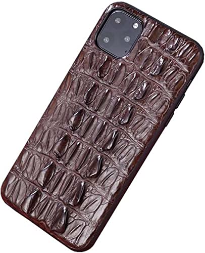 Coque iPhone 14 Plus antichoc cuir crocodile évite les rayures