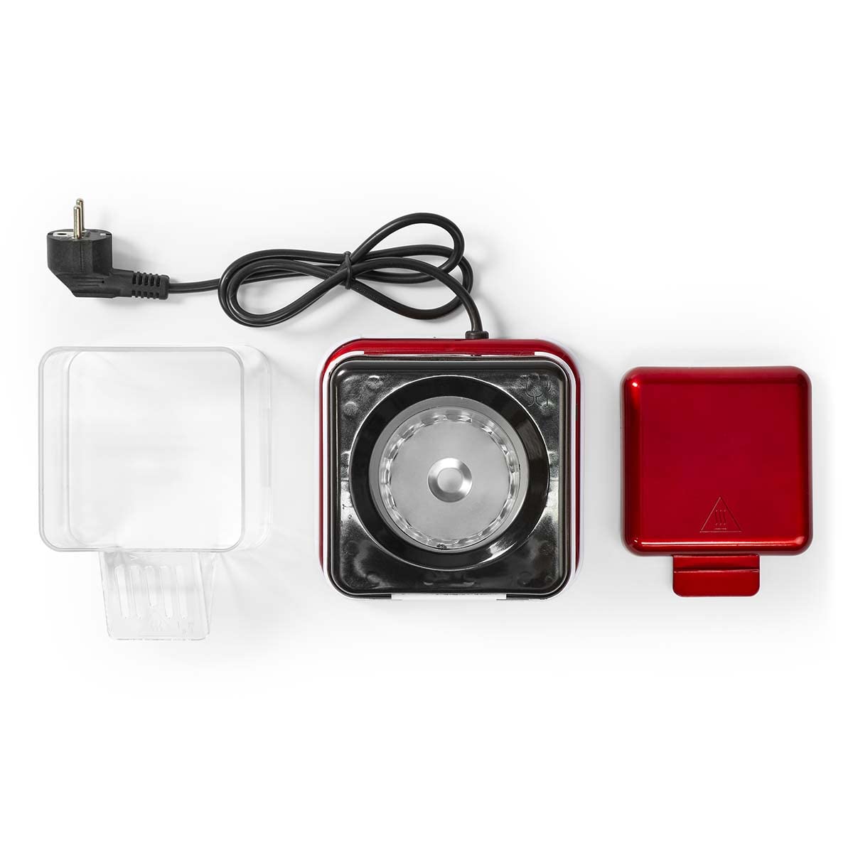 Macchina Popcorn - 1200 W - 2-4 min - Bianco/Rosso