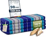 Livasia Matelas Pliable Durable en kapok - 200x110x8cm - Matelas d&rsquo;invit&eacute; Large...