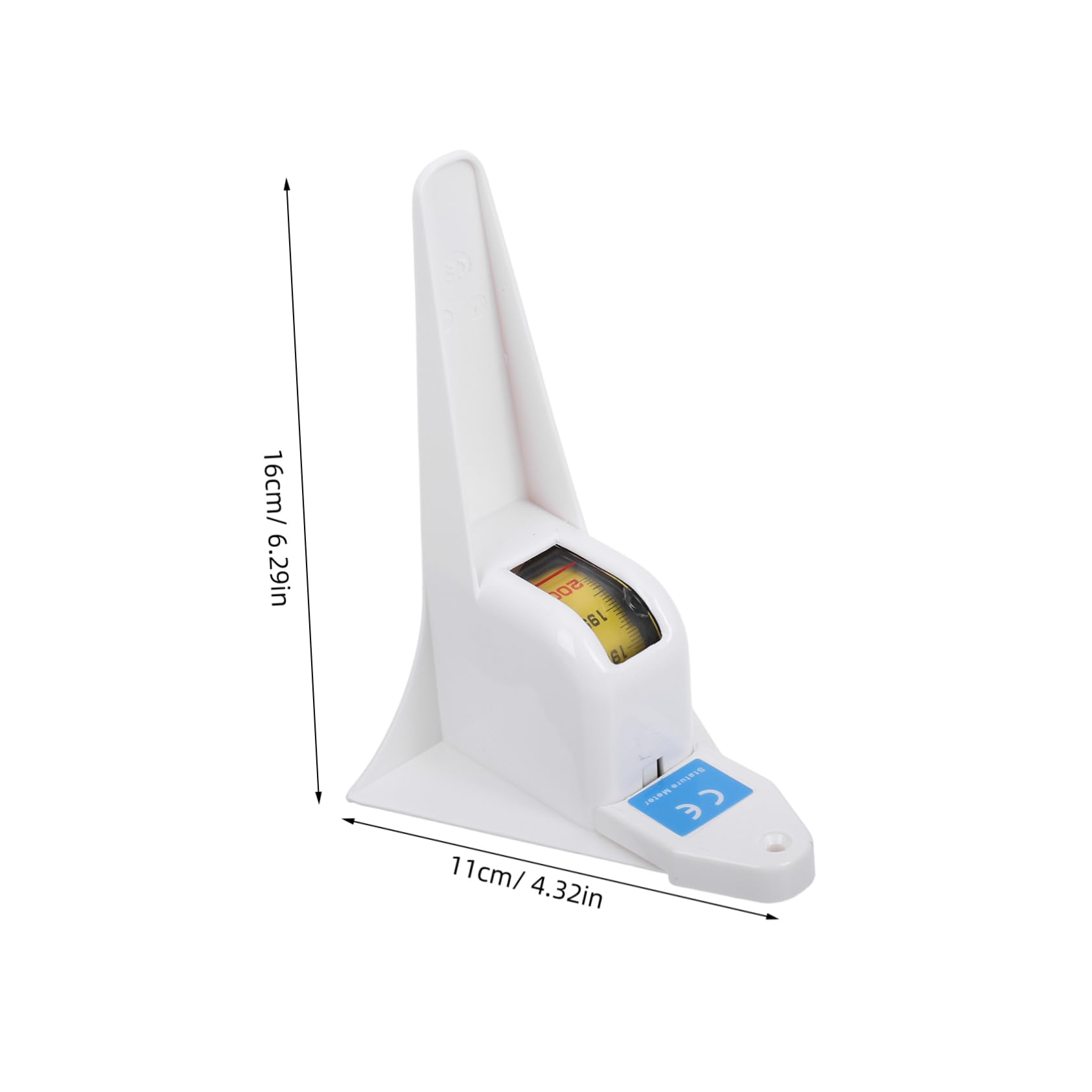 Abaodam Temporal Thermometer Included Metal Kids Growth Tape 2m Wall Height Chart Accurate Height Measurer for Family
