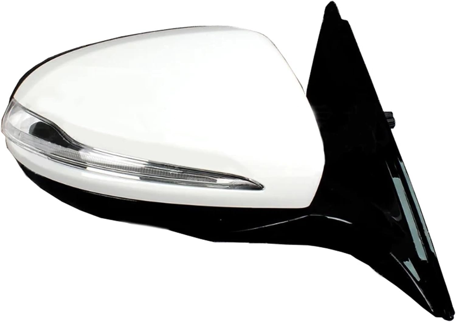 Compatible For Mercedes for Benz S Class W222 S400 S450 S500 S600 2014-2019 Car Rearview Mirror Assembly Auto Turn Lights Accessories(Right White)