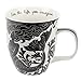 Karma Gifts Boho Black and White Mug, Mermaid