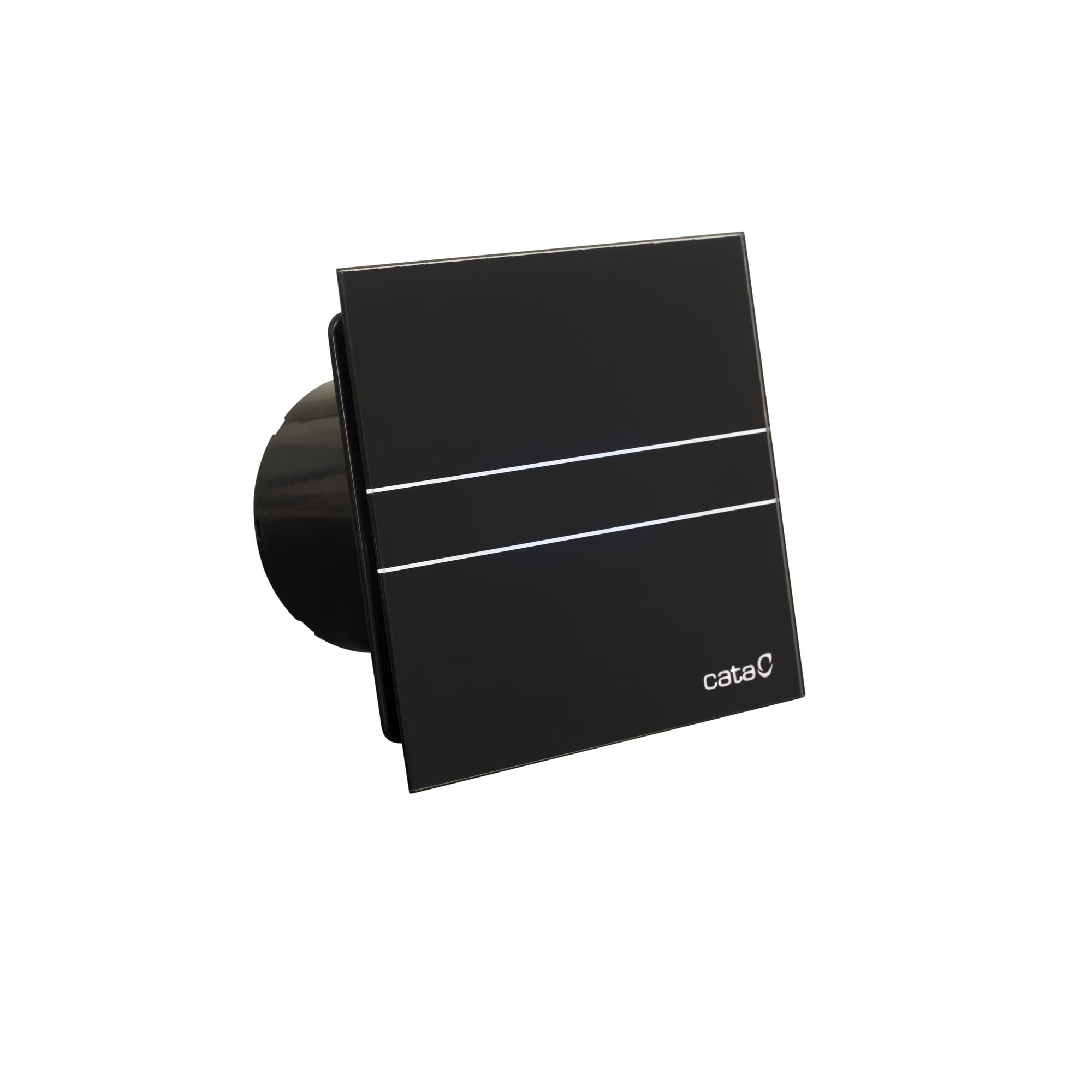 Cata Negro Extractor Baño E-100 Gt Bk Extracción Perimetral Timer Nivel Sonoro 31 Db Potencia 8W Clase B Velocidad 2600 R.p.m Color