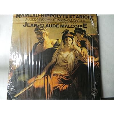 RAMEAU, Jean Philippe: Hippolyte et Aricie -- CBS Masterworks ()-Auger, Eatkinson, La Chambre du Roy, J.C. Malgoire (conductor) --RAMEAU Jean-Philippe (Francia)-AUGER Arleen (soprano); COLD Ulrik (baritono); La Grande Ecurie et la Chambre du Roy; MALGOIRE Jean Claude (oboer - dir); MOSER Edda (soprano); WATKINSON Carolyn (mezzo-soprano)-CBS-CBS 79314