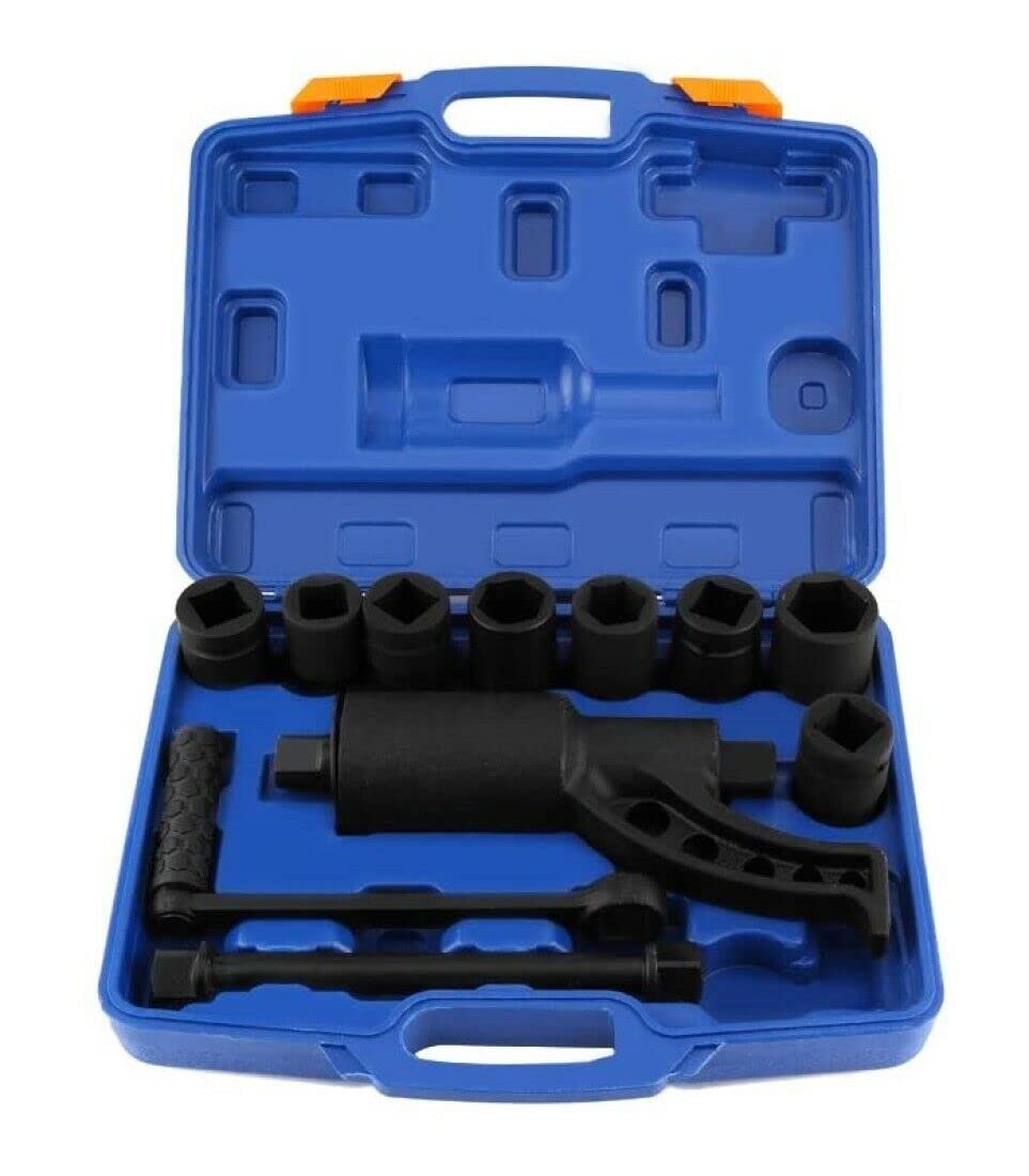 topolenashop MOLTIPLICATORE di Forza Chiave SVITA BULLONI Ruote Camion TRATTORI con 7 BUSSOLE