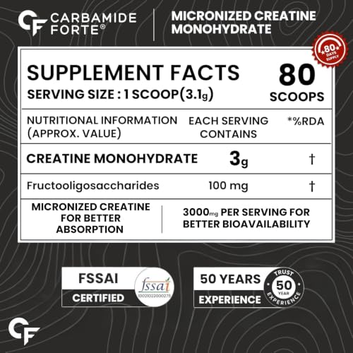 Carbamide Forte Creatine Monohydrate Powder - Image 3