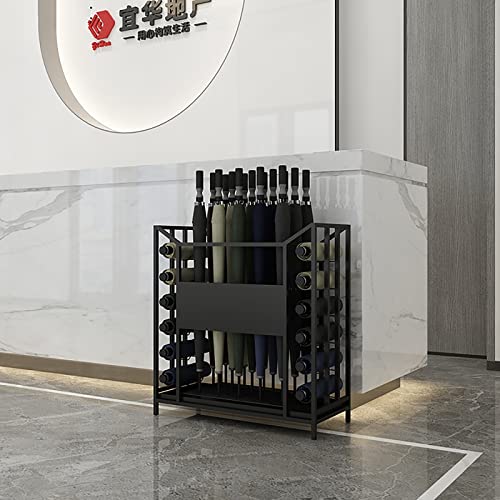 Solution de rangement de parapluies en métal durable grand format