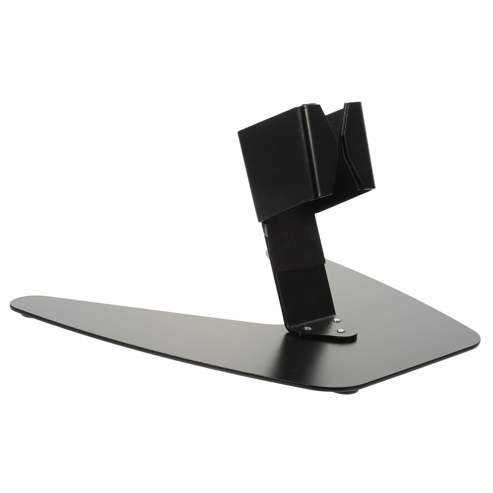 Toddmomy Convenient Desktop Electric Blow Tube Holder Sturdy Iron Storage Rack Music Instrument Stand