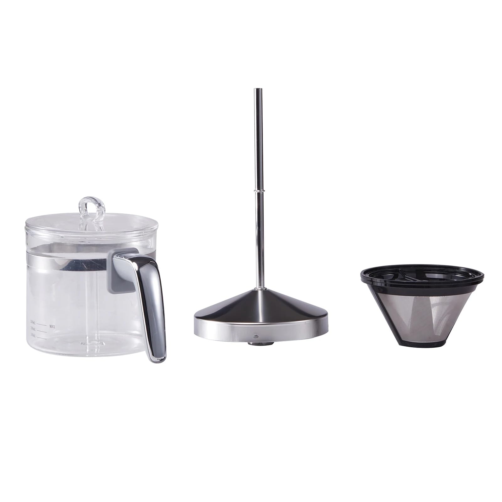 Tsophreniq Multifuntional Coffee Brewing Set Coffee Filter Glass Pots Accessories Maker Part for TM5 TM6 Model Filter
