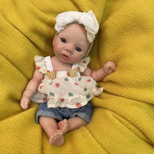 Muñeca de silicona realista de 28 cm OtardDolls miniatura 3