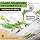 JAWLINER Fitness-Kaugummi - Jawline-Kaugummi - hartes Kaugummi - Mewing Gum (Ingwer Limette) - Kiefertrainer - 2 Monatspackung