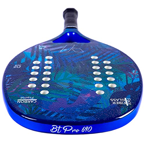 Raquete Beach Tennis Carbono e Fibra de Vidro Yangfit + Capa