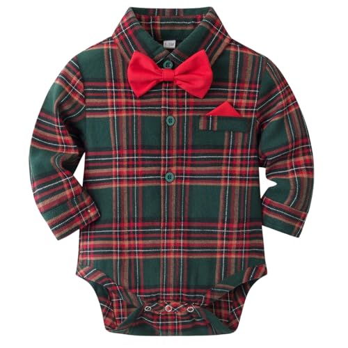 Image of SALNIER Baby Boy 5PCS Formal Outfit Soft Cotton Romper Suspender Pants Bowtie Beret Hat Infant Wedding Birthday Party Suit