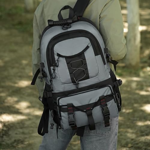 40L Hiking Backpack Waterproof with Chest/Waist Straps Can Hold Trekking Poles and Tent for Camping Outdoor Hiking Daypack Lightweight Backpack3