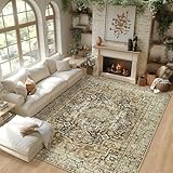 TAPIS VINTAGE: Ce tapis d'inspiration vintage offre un charme rétro qui complète n'importe quel décor. Ses poils courts et durables garantissent une utilisation durable, ce qui le rend parfait pour les zones à fort trafic.