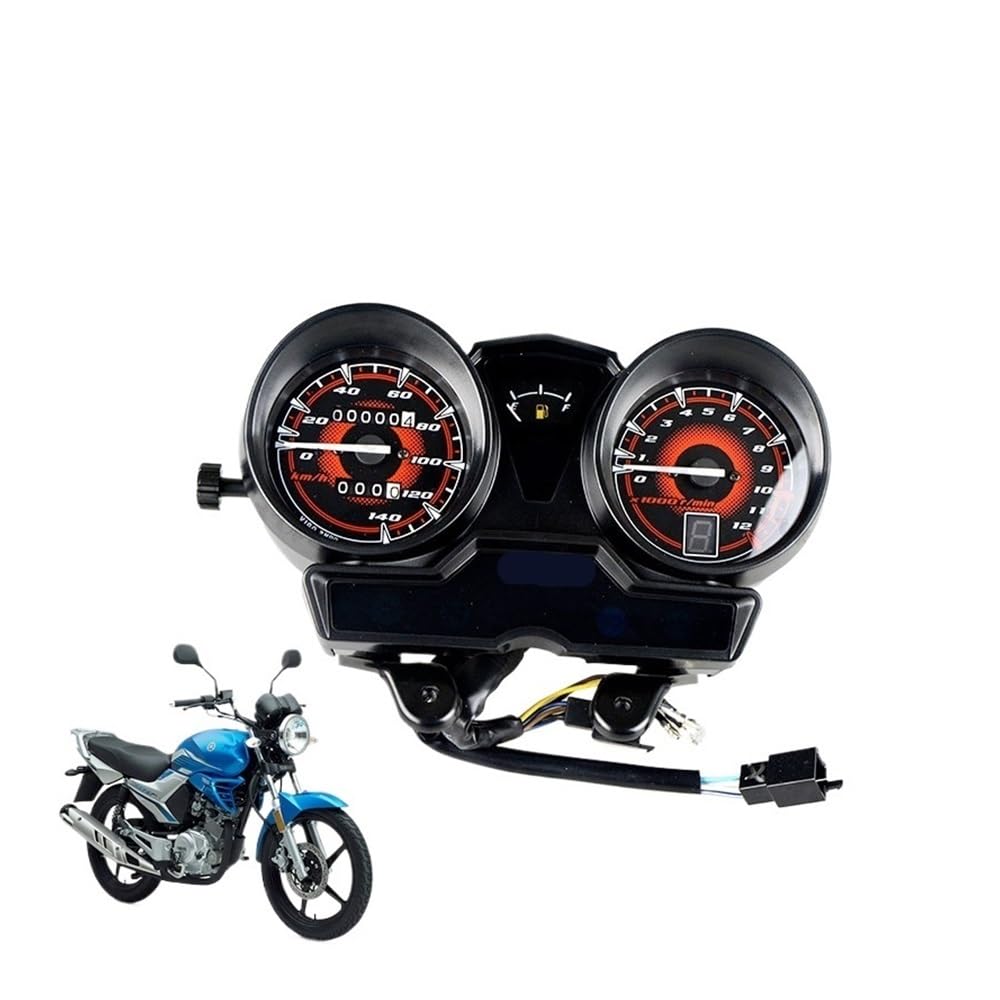 Tachimetro Per Yam&aha JYM YBR 125, Moto Contachilometri Tachimetro Segnale Del Calibro Doppio Display Digitale KM/H Strumento Di Montaggio