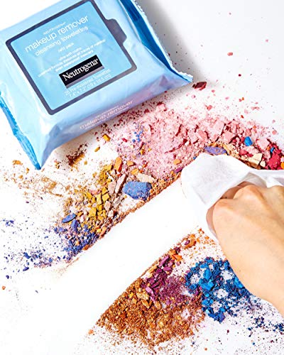 Neutrogena Makeup Remover Cleansing Face Wipes, Daily Cleansing Facial Towelettes to Remove Waterproof Makeup and Mascara, Alcohol-Free, Value Twin Pack, 25 count, 2 Pack