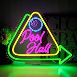 PMCVYH Pool Hall Neon Sign