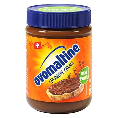 Ovomaltine Crunchy Cream Brotaufstrich - einzigartig knusprige Schoko-Creme ohne Palmöl Cover