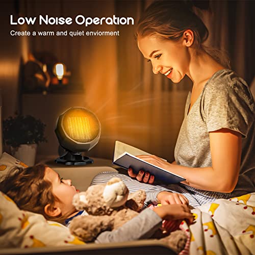 Verwarmingsventilator, 1800 W, PTC, ventilatorkachel, keramiek, elektrisch, intelligente thermostaat, drie warmtestanden, ventilatorkachel voor badkamer - Afbeelding 5