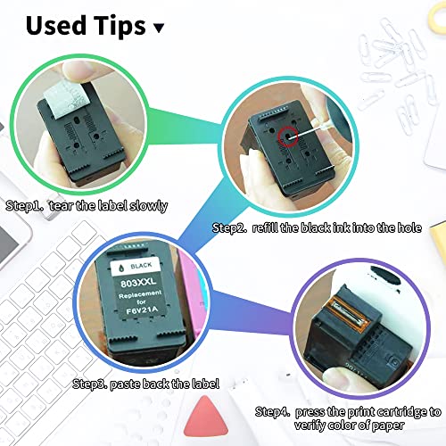 Aymsous UDI INK 250 Black Ink Universal Refill Ink Kit Dye Ink 250Ml Work For Canon Hp Epsn Brother Injet Printers Refillable Cartridge Ciss Cis System  thumb #1